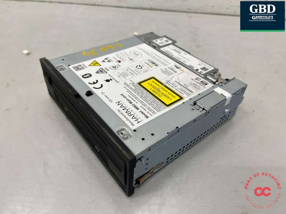 Bilstereo CD-veksler til VW e-Golf 2017-2020 (Fase 2)  (5NA 035 020 B|5NA 035 020 BX|)