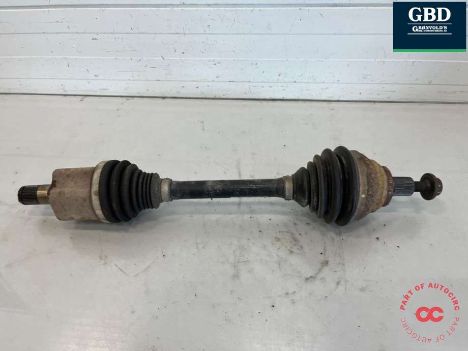 Drivaksel venstre foran, diesel/automat til VW Tiguan 2011-2016 (Type I, Fase 2) (3Q0 407 271 CF|5N0 407 763 F|)