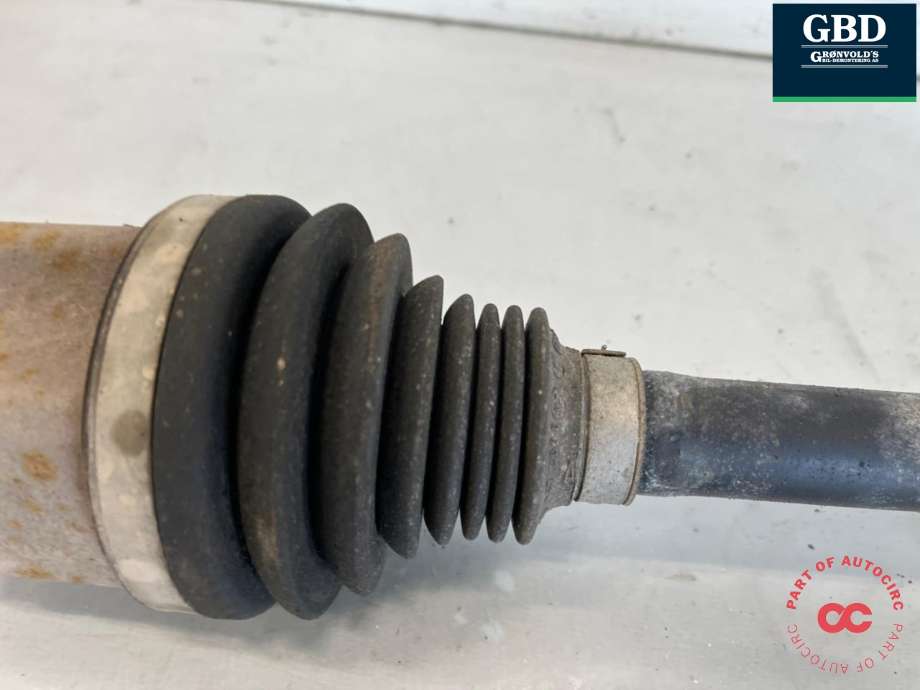 Drivaksel venstre foran, diesel/automat til VW Tiguan 2011-2016 (Type I, Fase 2) (3Q0 407 271 CF|5N0 407 763 F|)