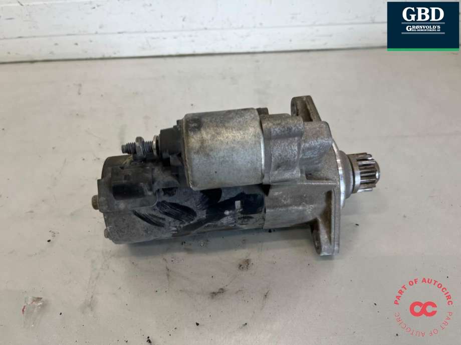 Starter diesel til VW Tiguan 2011-2016 (Type I, Fase 2)  (02E 911 024 C|02E 911 024 H|02E 911 024 CX)