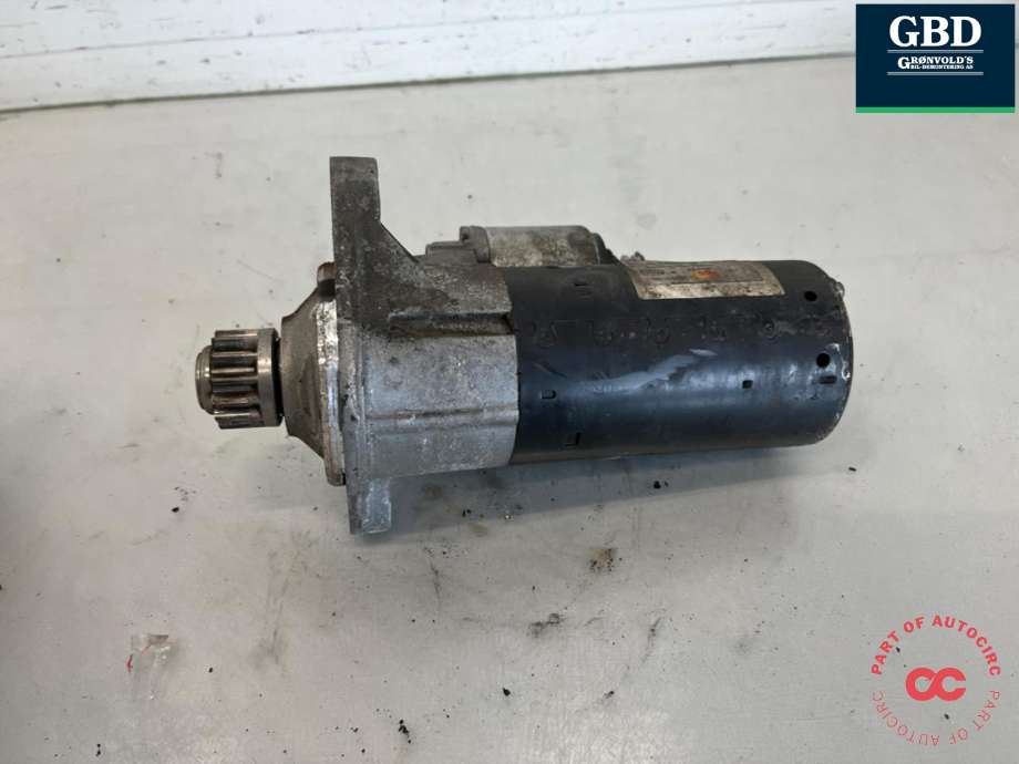 Starter diesel til VW Tiguan 2011-2016 (Type I, Fase 2)  (02E 911 024 C|02E 911 024 H|02E 911 024 CX)