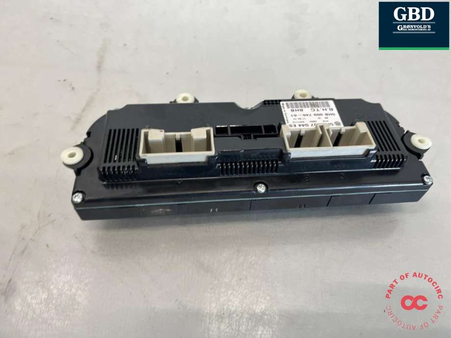 Varmeapparat betjening til VW Tiguan 2011-2016 (Type I, Fase 2) (5K0 907 044 HB|5K0 907 044 HB ZJU|)