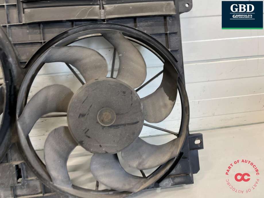 Kjølevifte elektrisk til VW Tiguan 2011-2016 (Type I, Fase 2)  (1K0 959 455 FR|1K0 959 455 ET|)