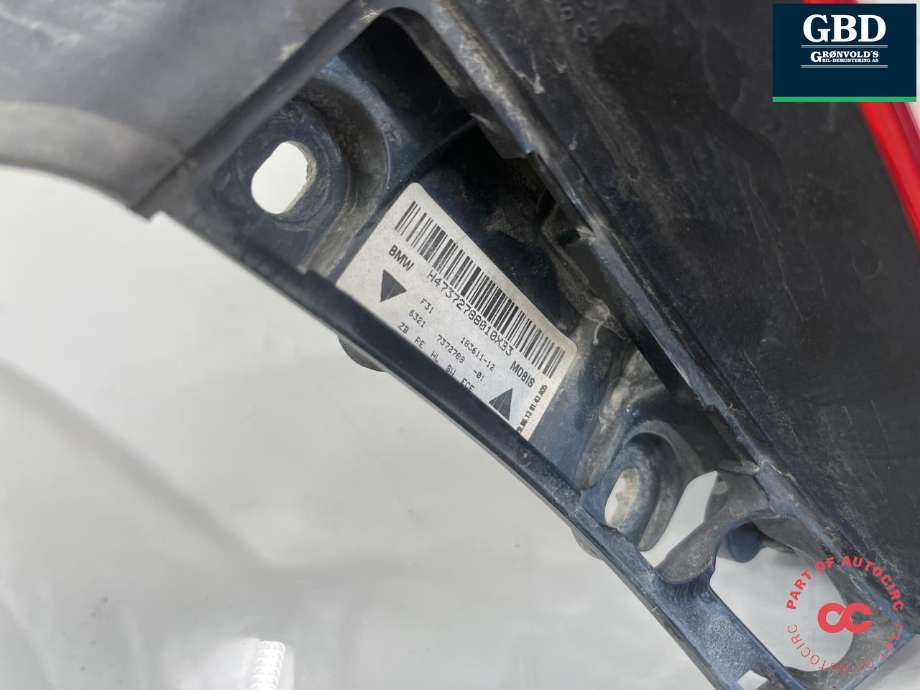 Baklykt høyre ytre til BMW 3-Serie 2012-2018 (F30/F31/F34) (F30/F31/F34) (63 21 7 429 728|)