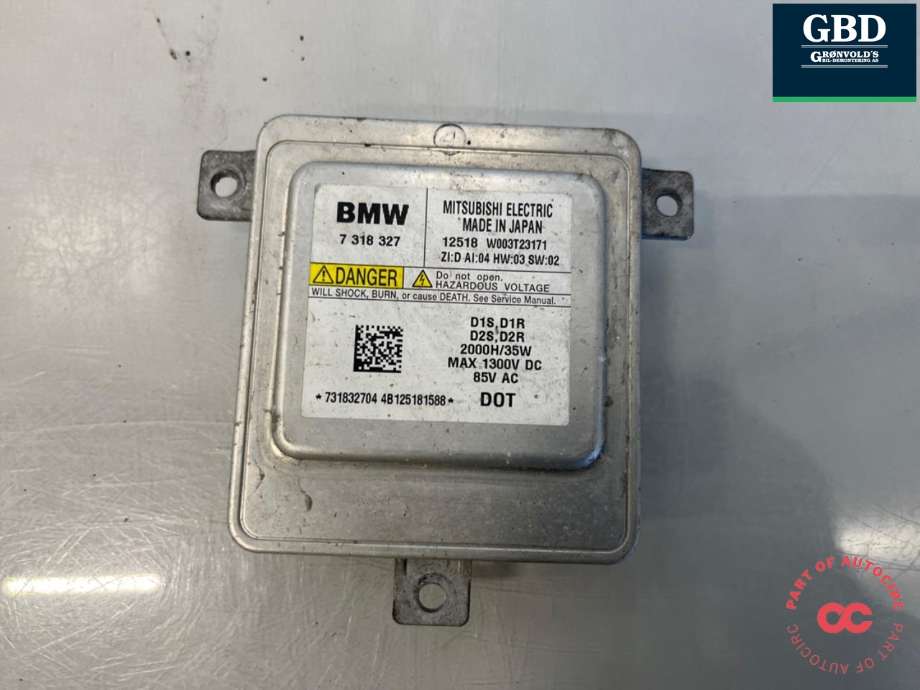 Styreenhet xenon/ballast til BMW 1-Serie, 2011-2015 (Fase 1) (F20/F21) (F20/F21) (63 11 7 318 327)