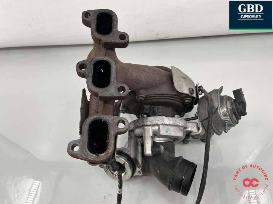 Turbo til VW Polo 2009-2014 (Type V, Fase 1)  (03P 253 019 B|03P 253 019 BX|)