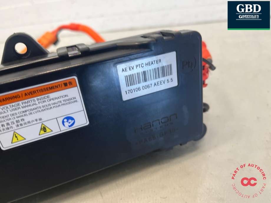 Varmeapparat PTC-heater til Hyundai Ioniq Electric 2016-2019 (Fase 1) (97191G 7000|)