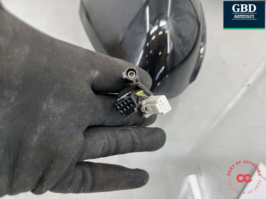Speil høyre til Nissan Leaf 2018-->> (Type II) (963015SH2E|963015SH2D|)
