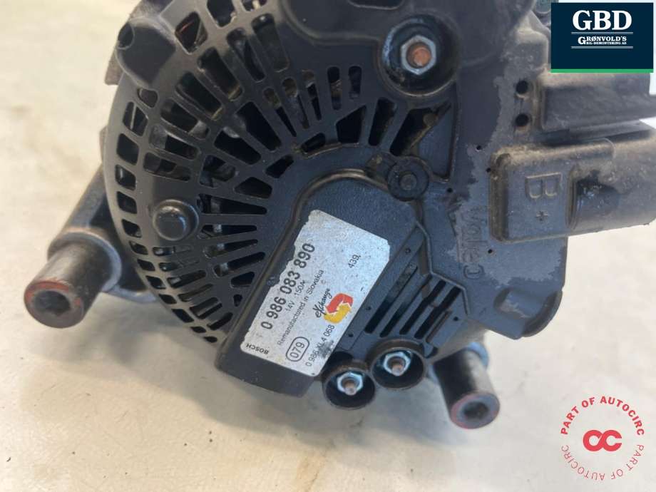 Dynamo diesel til Peugeot 4007 2007-2012  (5705 NF|5705 JV|)