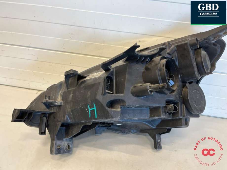 Frontlykt høyre halogen til Citroën Berlingo 2008-2015 (Type II, Fase 1)  (98 063 065 80|)