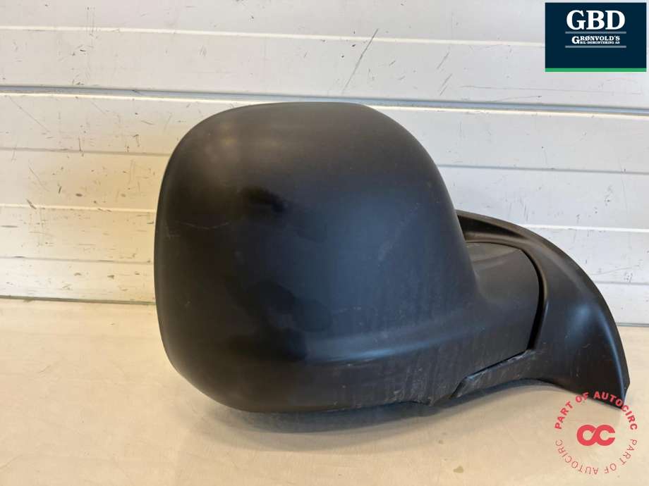Speil høyre til Citroën Berlingo 2008-2015 (Type II, Fase 1) (16 799 968 80|96 777 550 XT|)