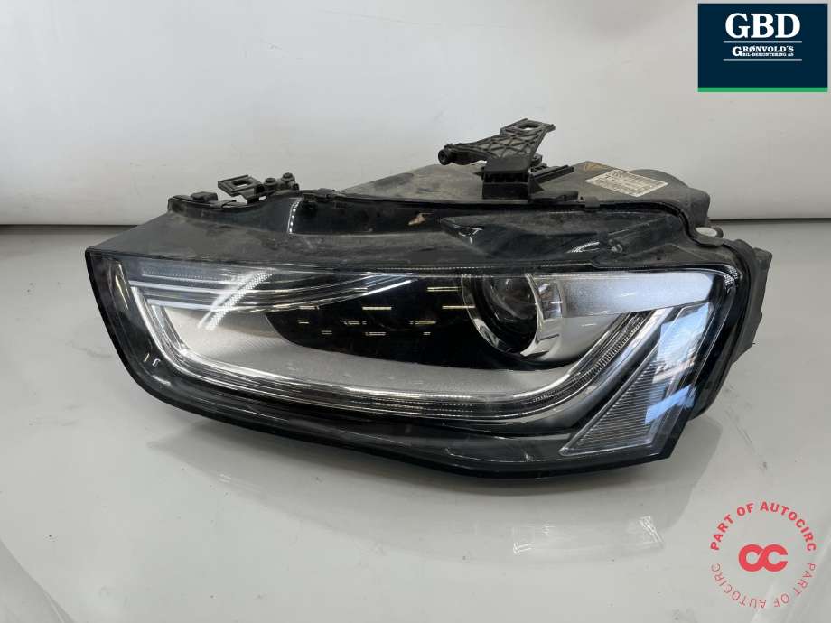 Frontlykt venstre xenon til Audi A4, 2007-2014 (Type IV) (B8) (B8) (8K0 941 043 F)