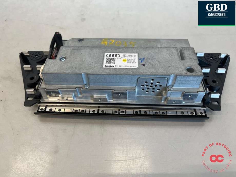 Multimedia display (MCU - Media Controller Unit) til Audi e-tron 2018-->> (4KE 919 605 C|)