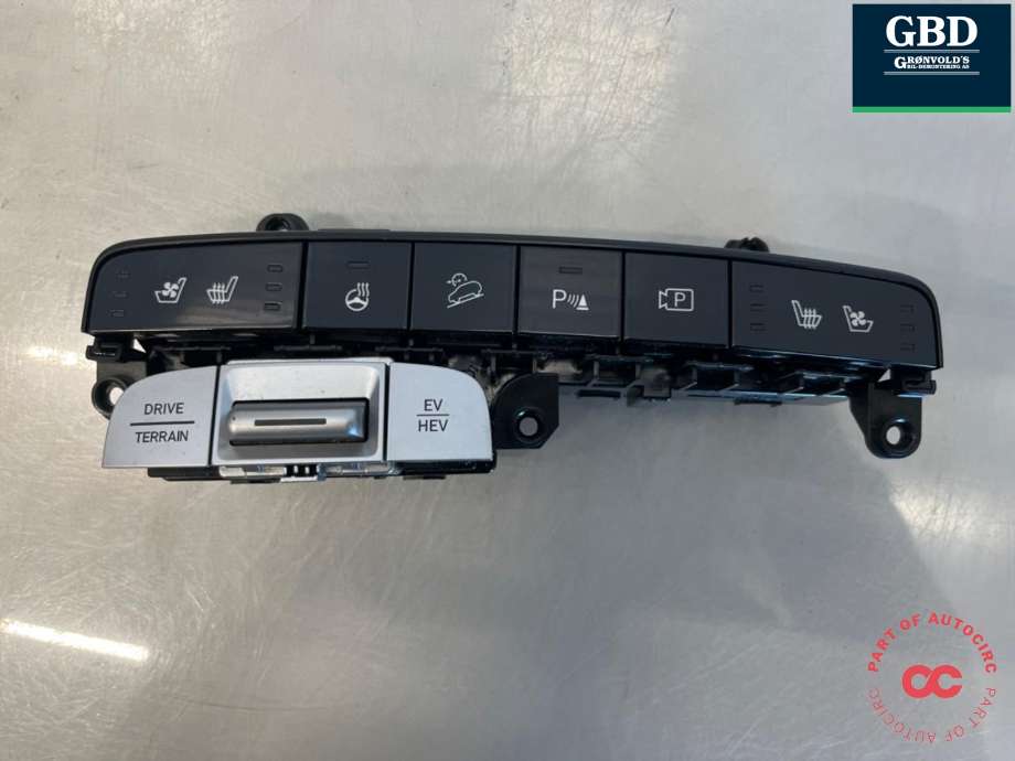 Bilstereo betjeningspanel til Hyundai Tucson, 2021-->>  (93350CZ 220UAY)