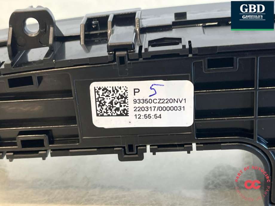 Bilstereo betjeningspanel til Hyundai Tucson 2021-->>  (93350CZ 220UAY|93350CZ220NV1|)