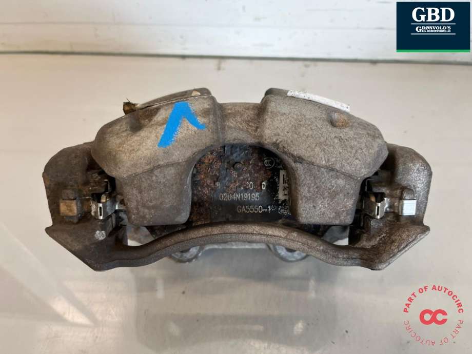 Bremsecaliper venstre foran til Peugeot e-2008, 2019-->> (16 813 713 80)