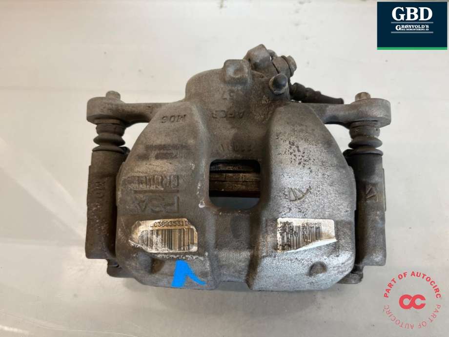 Bremsecaliper venstre foran til Peugeot e-2008 2019-->>  (16 813 713 80|)