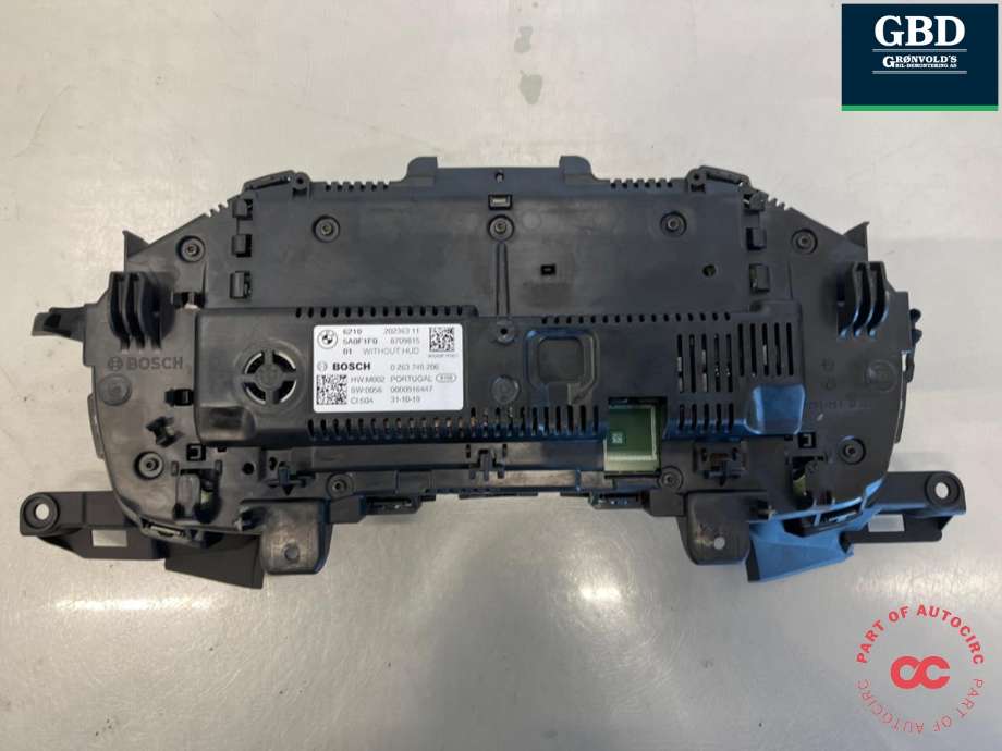 Instrumentpanel til BMW 3-Serie 2018-->> (G20) (G20) (62 10 5 B4A 589|6210 5A0F1F0|)