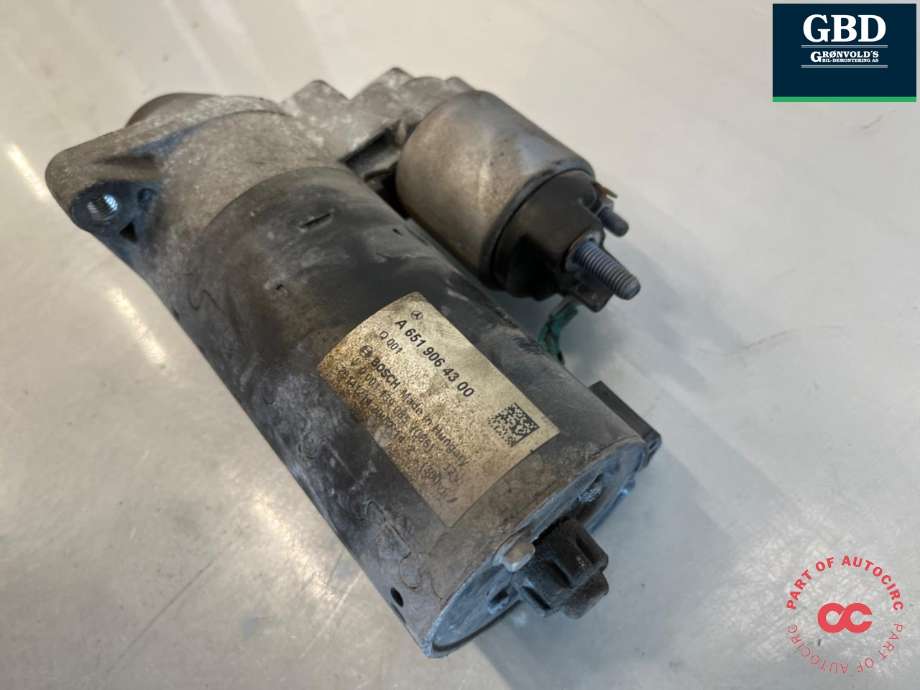 Starter diesel til Mercedes Vito 2014-->> (W447) (W447) (BOSCH|A 651 906 43 00|)