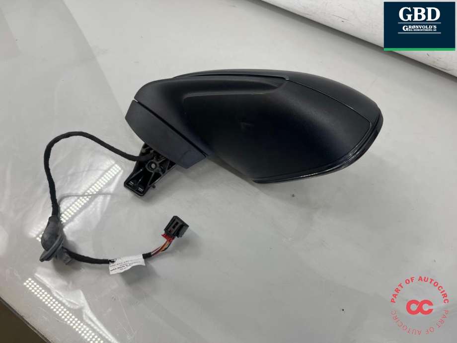 Speil venstre til Porsche Taycan 2019-->> (992 857 527 F|)