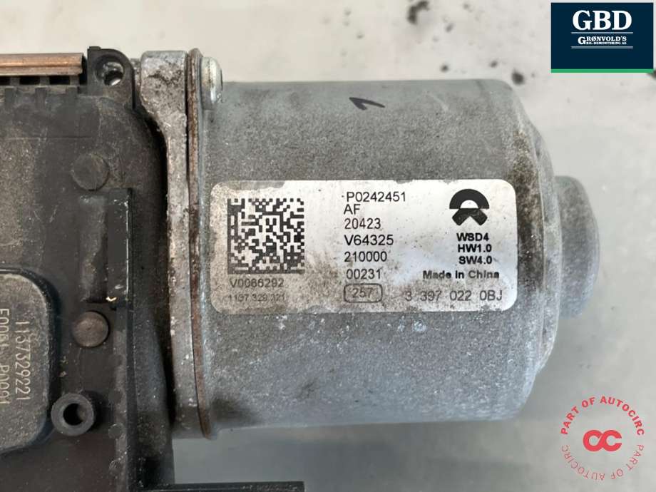 Viskermotor frontrute til NIO EL6 2024-->>  (P0242451AF|)