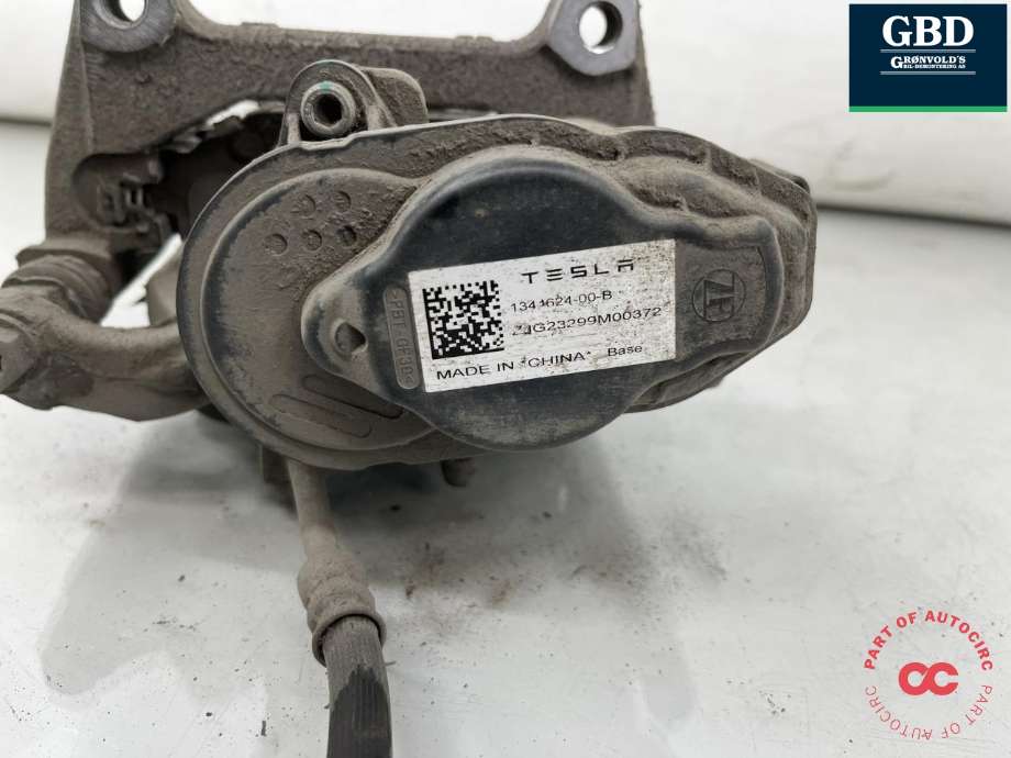 Bremsecaliper høyre bak, elektrisk til Tesla Model 3 2024-->> (Fase 2)  (8008292-00-A|)