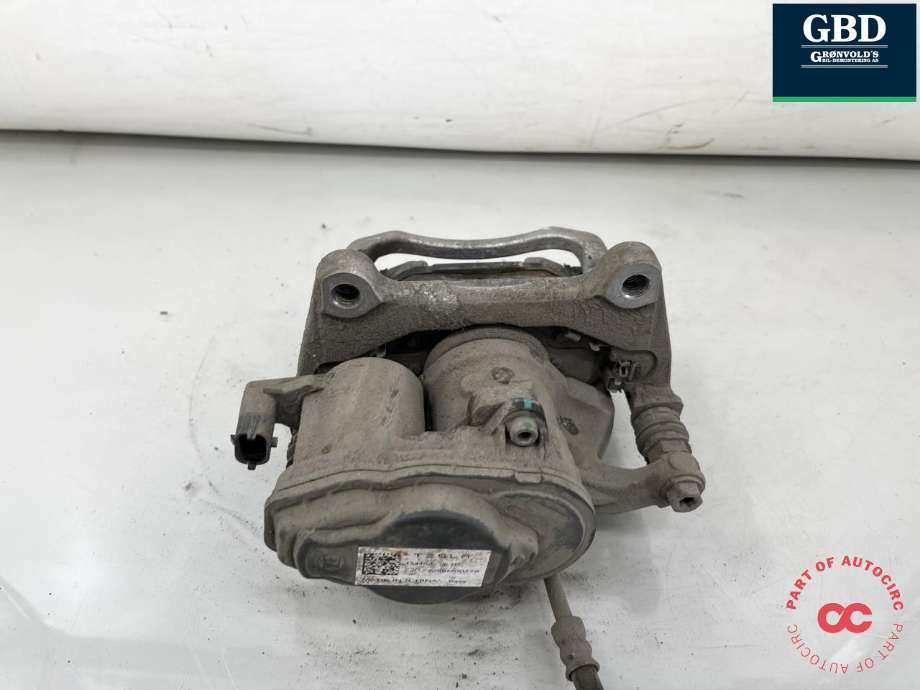 Bremsecaliper venstre bak, elektrisk til Tesla Model 3 2024-->> (Fase 2) (8008291-00-A|)