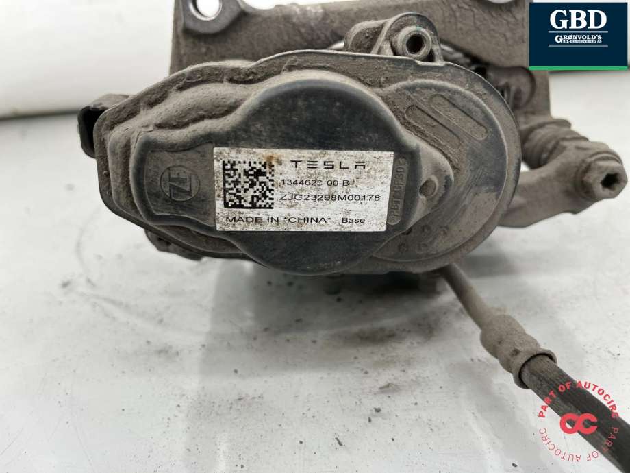 Bremsecaliper venstre bak, elektrisk til Tesla Model 3 2024-->> (Fase 2) (8008291-00-A|)