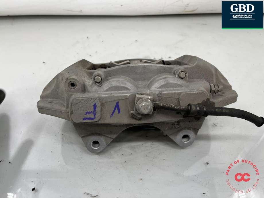 Bremsecaliper venstre foran til Tesla Model 3 2024-->> (Fase 2)  (1344621-00-A|1344621-29-A|1344621-99-A)