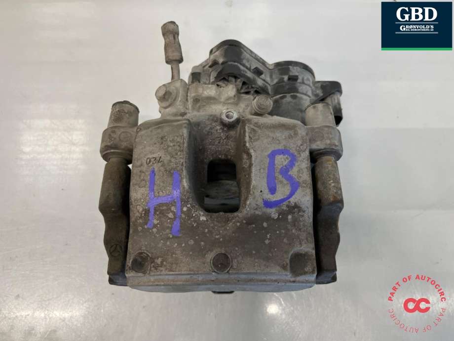 Bremsecaliper høyre bak, elektrisk til Mercedes C-Klasse, 2014-2018 (Fase 1) (W205) (W205) (A 205 423 04 81)