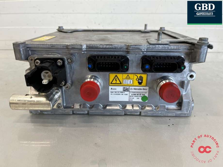 Batterilader (OBC - On Board Charger) til Mercedes C-Klasse 2014-2018 (Fase 1) (W205) (W205) (A 000 900 59 09|A 000 900 11 08|)