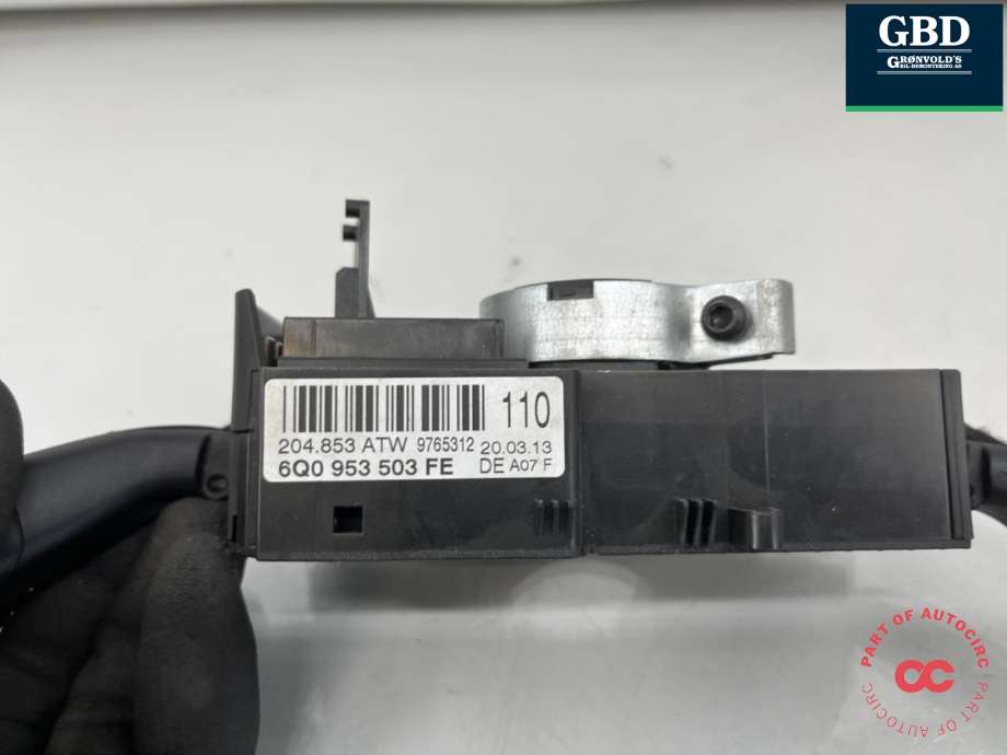 Bryter combi til VW Transporter / Caravelle 2009-2015 (Fase 2) (T5) (T5) (6Q0 953 513 BA|6Q0 953 513 BA 9B9|)