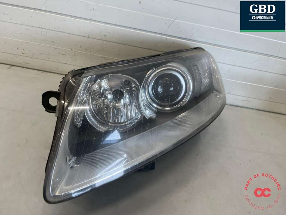 Frontlykt venstre xenon til Audi A6, 2008-2011 (Type III, Fase 2) (C6) (C6) (4F0 941 029 FF)
