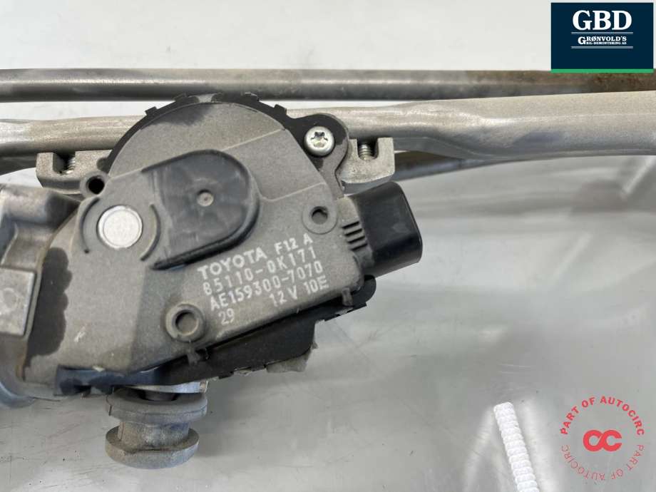 Viskermotor frontrute komplett m/overføring til Toyota Hilux 2020-->> (851100K171|851500K190|)
