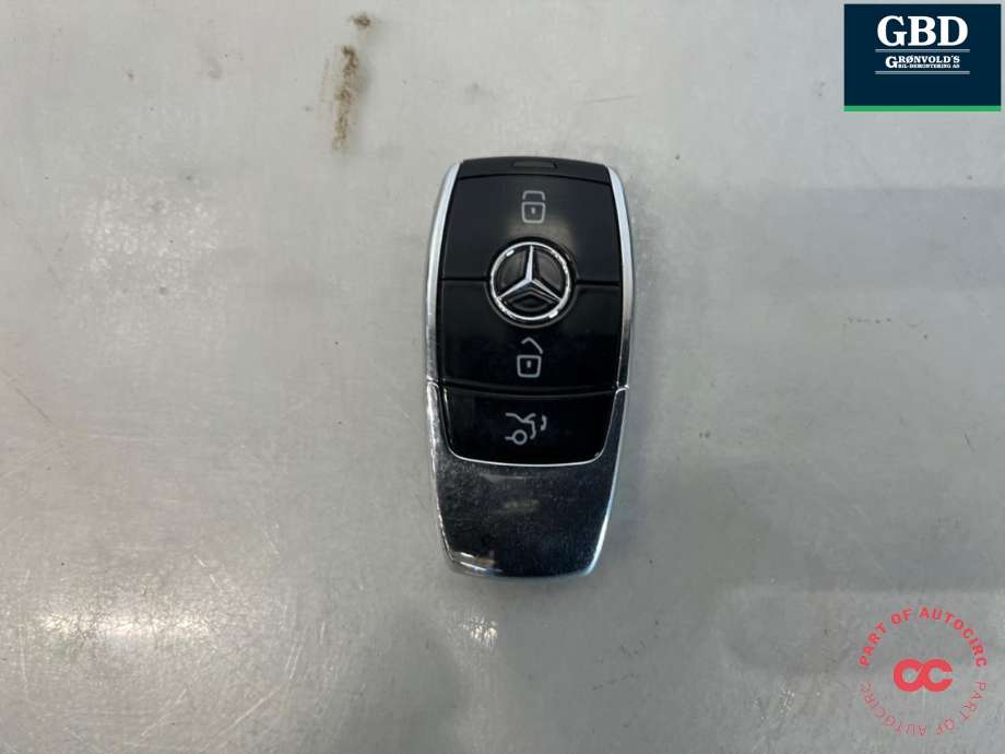Nøkkel til Mercedes GLS, 2016-->> (Fase 2) (X166) (X166) (A 167 905 61 06)