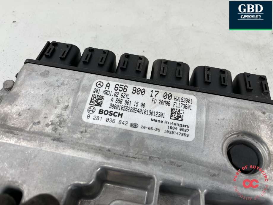 Styreenhet motor til Mercedes GLS 2016-->> (Fase 2) (X166) (X166) (A 656 900 21 00|A 656 900 17 00|)