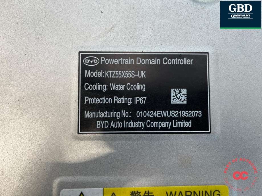 Batterilader (OBC - On Board Charger) til BYD Sealion 2024-->>  (KTZ55X55S|KTZ55X55S UK)