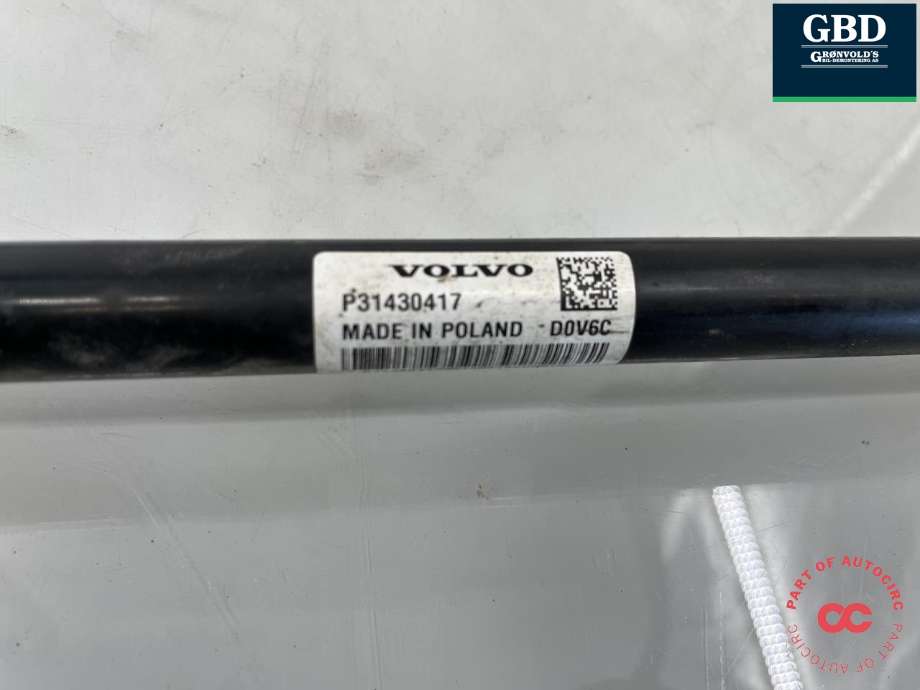 Drivaksel venstre bak, diesel/automat til Volvo V90 / V90 CC / S90 2016-->> (36011771|)