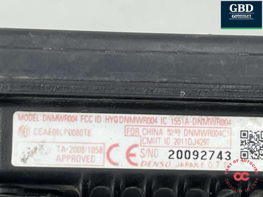 Sensor radar til Toyota Land Cruiser 150 2014-->> (Fase 2)