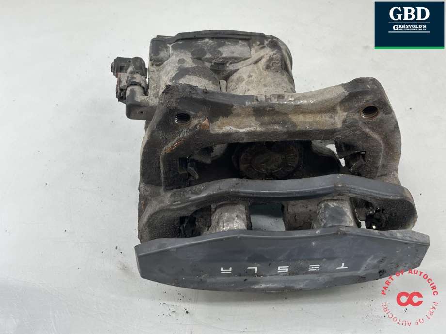 Bremsecaliper høyre bak, elektrisk til Tesla Model S 2016-2021 (Fase 2) (1021334-00-C|1021334-00-D|)
