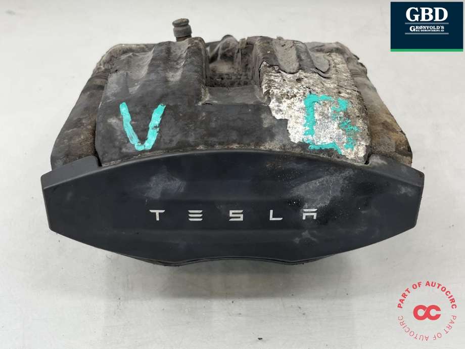 Bremsecaliper venstre bak, elektrisk til Tesla Model S, 2016-2021 (Fase 2)  (1021333-00-C)