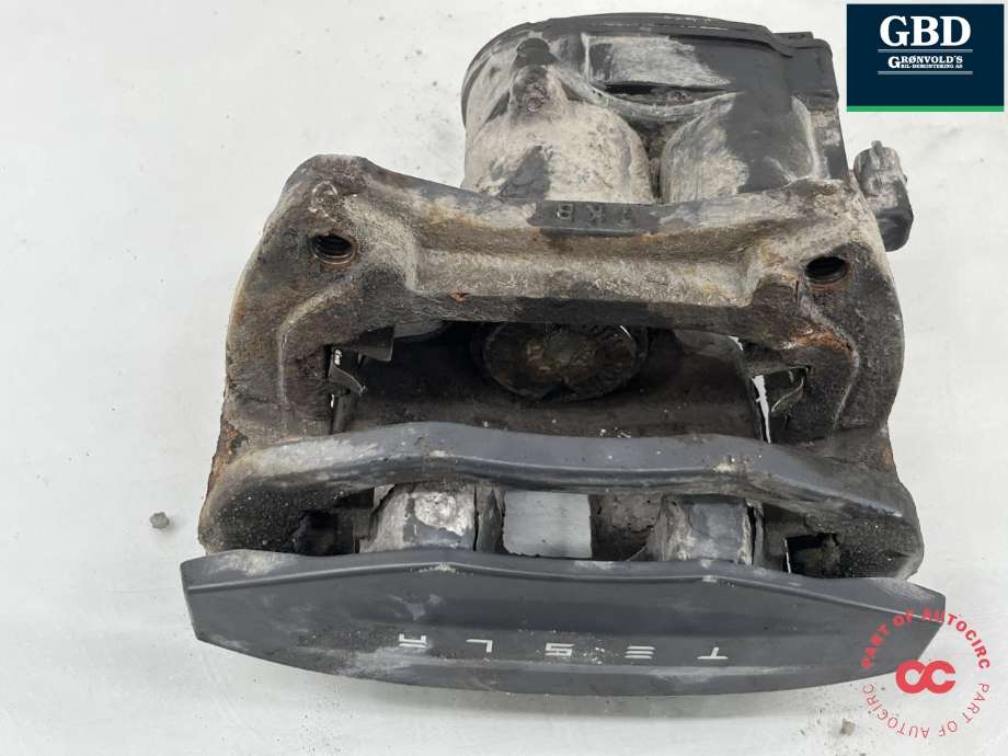 Bremsecaliper venstre bak, elektrisk til Tesla Model S 2016-2021 (Fase 2)  (1021333-00-C|1021333-00-D|)
