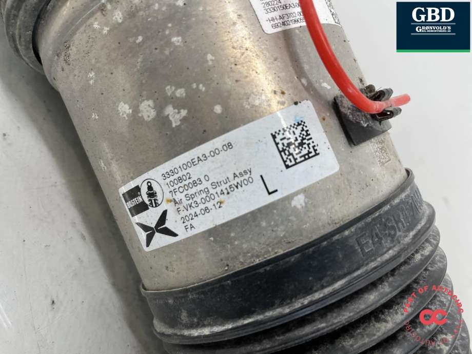 Fjær foran nivå luftpute/belg til XPeng G9 2023-->>  (3330200EA3-00-05|)