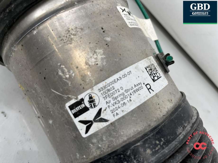 Fjær foran nivå luftpute/belg til XPeng G9 2023-->>  (3330100EA3-00-06|)