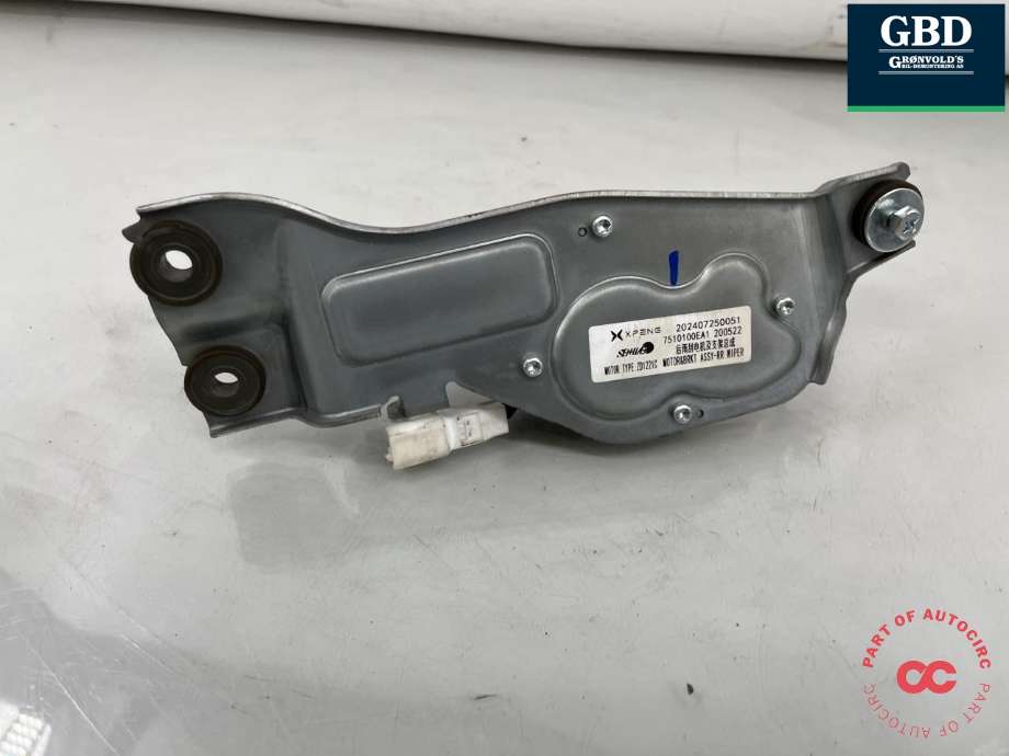 Viskermotor bakrute til XPeng G9 2023-->>  (7510100EA1-00-03|)