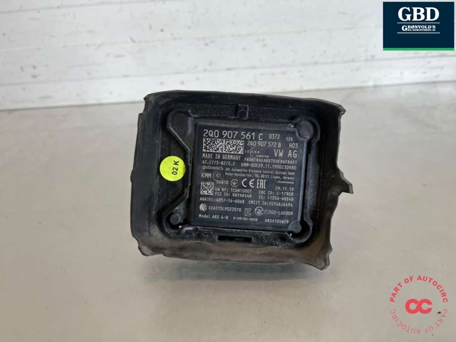 Sensor radar til VW Transporter / Caravelle, 2019-->> (T6.1) (T6.1) (2Q0 907 561 M)