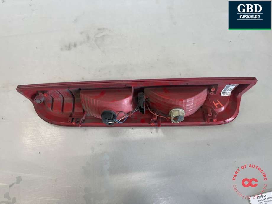 Baklykt høyre til Opel Vivaro A 2006-2014 (93854432|)