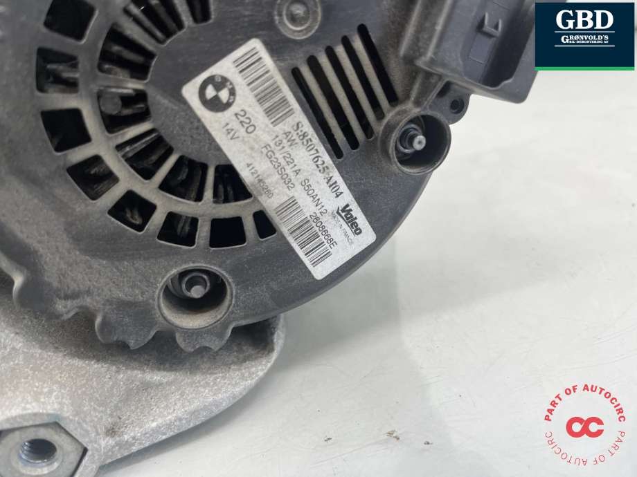 Dynamo diesel til BMW 5-Serie 2010-2017 (F10/F11) (F10/F11) (12 31 8 507 625|)
