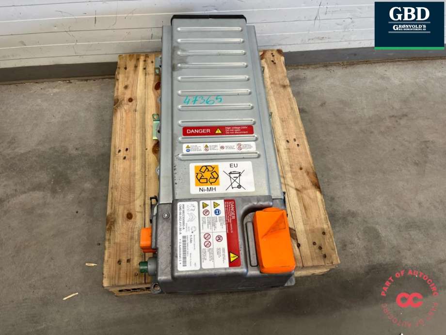 Batteripakke hybrid til Peugeot 508, 2011-2014 (Type I, Fase 1)  (16 098 667 80)