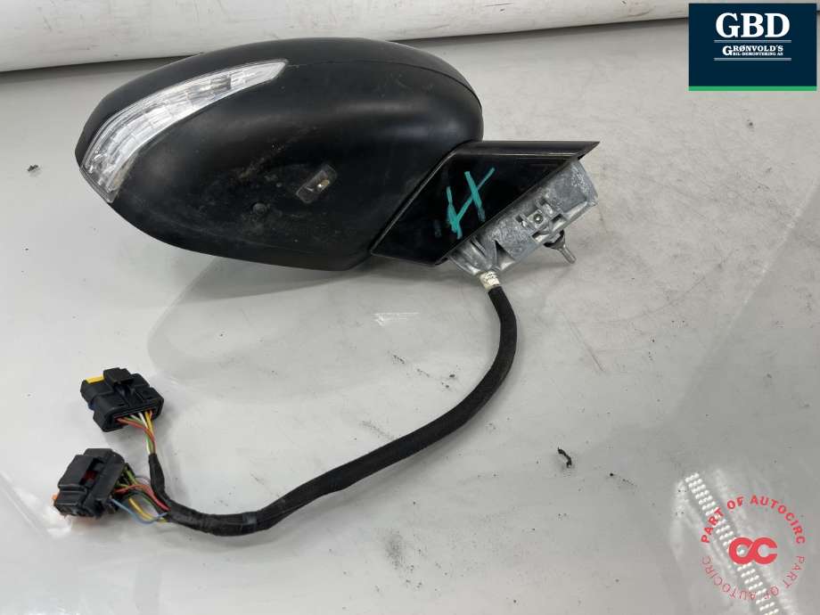 Speil høyre til Peugeot 508 2011-2014 (Type I, Fase 1)  (8154 SL|)